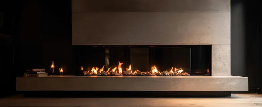 Gas Fireplace Ember Bed Design Services in Wylie, Texas