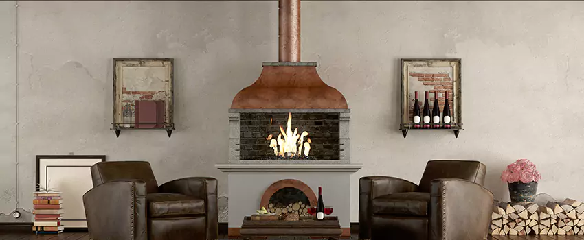 Thelin Hearth Products Providence Pellet Insert Fireplace Installation in Wylie, TX