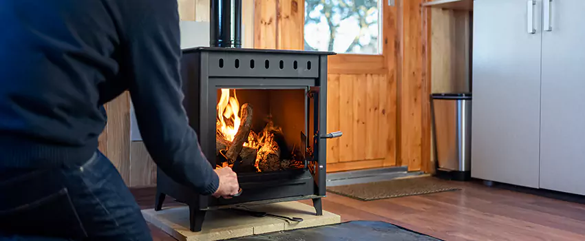 Open Hearth Wood Fireplace Installation in Wylie, TX