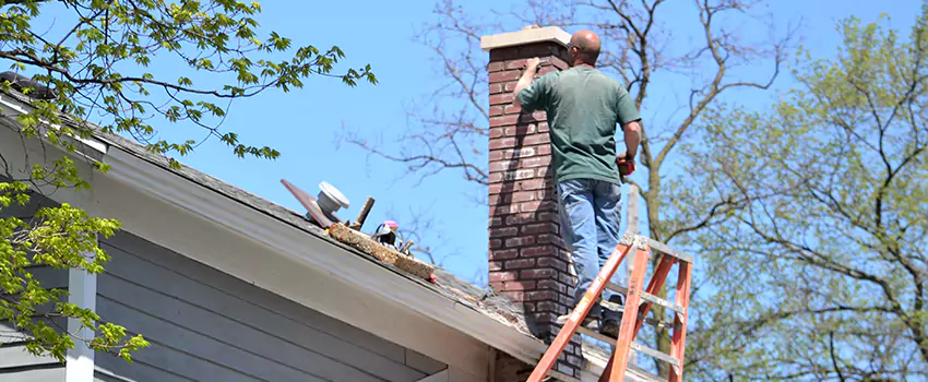 Vinyl and PVC Chimney Flashing Installation in Wylie, TX