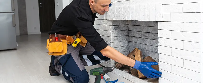 Fireplace Damaged Damper Frame Repair Services in Wylie, Texas